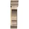 Ekena Millwork Balboa Traditional Rough Sawn Bracket w/ Offset Brace, Douglas Fir, 8"W x 32"D x 32"H BKT0806X32X32BOA01RDF - alternate 2